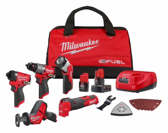 M12 FUEL 5-TOOL COMBO KIT