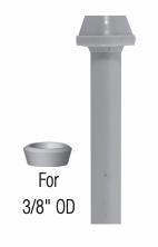 36" Pex Faucet Riser 3/8" OD