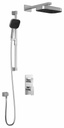 Kareo TD2 Premia Thermostatic Ingetrated Diverter Shower System with Wall Arm (less valves)