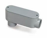 1" PVC Angle Conduit Body