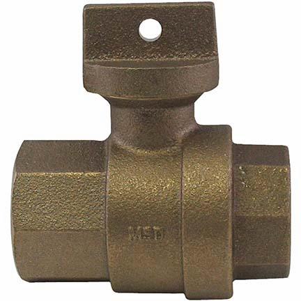 2 FEMALE CURB STOP 76101