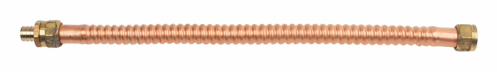 18" Copper-Flex Water Heater Connector 3/4" FIP x 3/4" Pex Barb