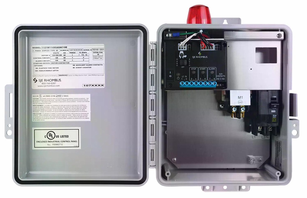 SIMPLEX PANEL 1121W114X6A10E