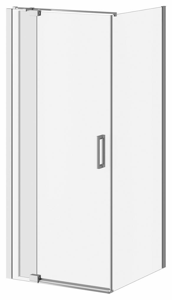 Distink (Box 1 of 2) 36 x 77 Pivot Shower Door for Corner Installation