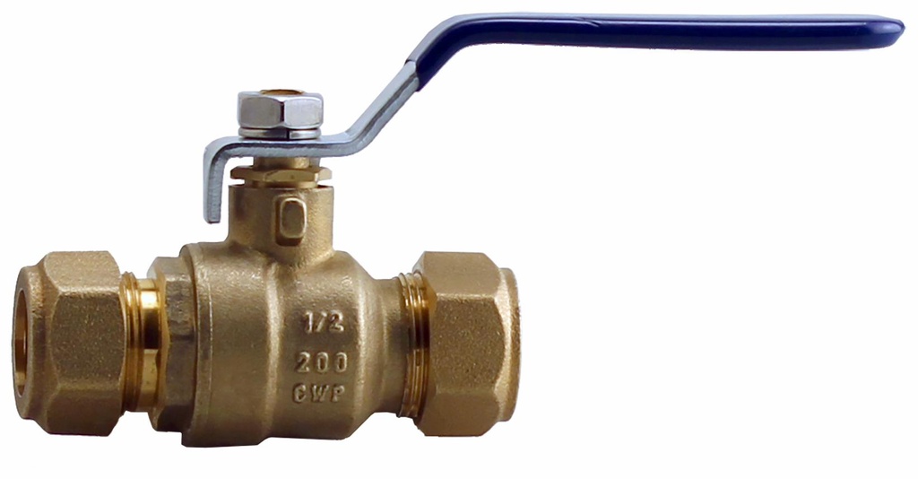 082CPND-05NL - 'Nl 1/2"Comp Ball Vlve No Drain'