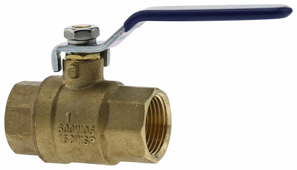 FPT Full Port 1" Ball Valve with Drain