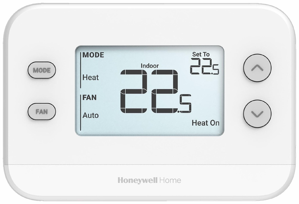 FocusPRO N100 Non-Programmable Thermostat 1H/1C Compatibility