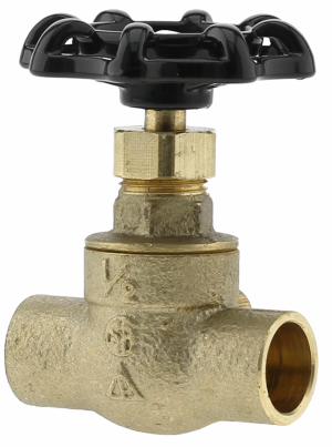 0844C-07NL - 'NO LEAD 3/4"CxC STOP & WASTE'