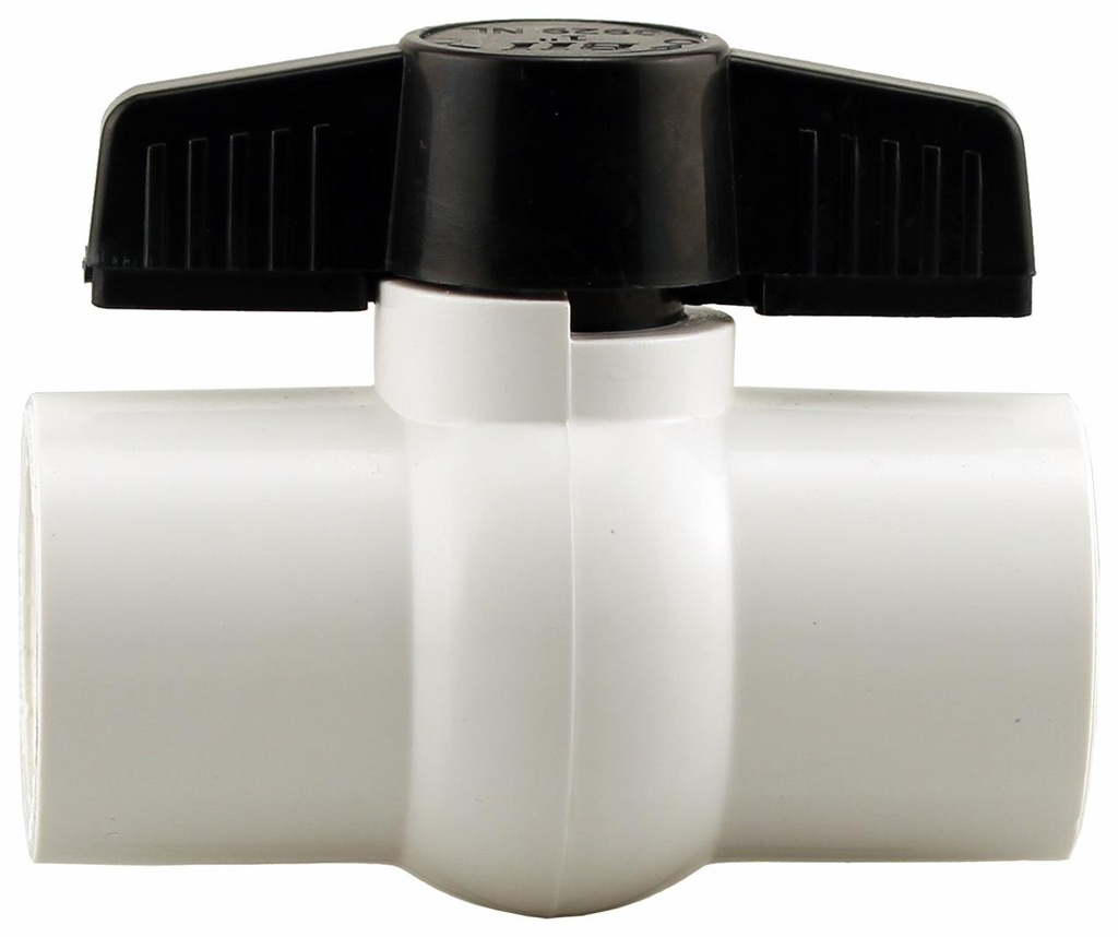 0929S-10 - '1" Slip PVC Ball Valve Epdm Seat - Epdm Stem O-Ring'