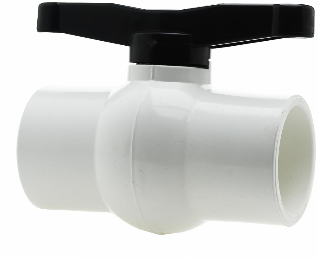 0929S-30 - '3" Slip PVC Ball Valve Epdm Seat - Epdm Stem O-Ring'
