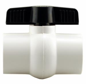 0929S-25 - '2-1/2" Slip PVC Ball Valve Epdm Seat - Epdm Stem O-Ring'