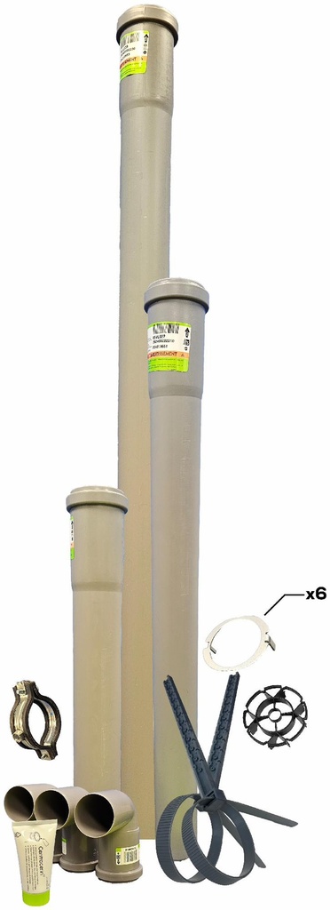 InnoFlue 2" Short Run Vent Kit