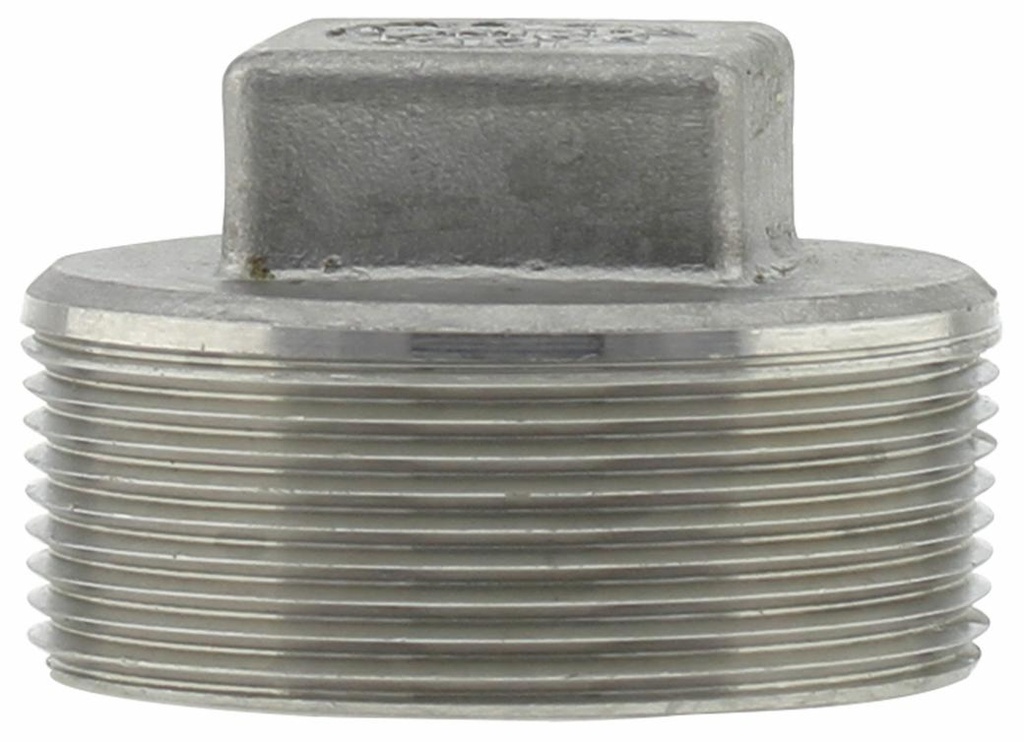 SS304P-20 - '2" 304SS Cored Plug Iso4144'