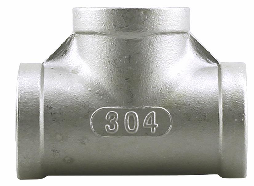 SS304T-07 - '3/4" 304SS Tee Iso4144'