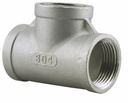 SS304T-10 - '1" 304SS Tee Iso4144'