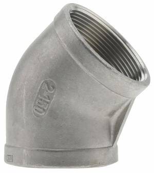 SS316E4-20 - '2" 316SS 45' Elbow Iso4144'
