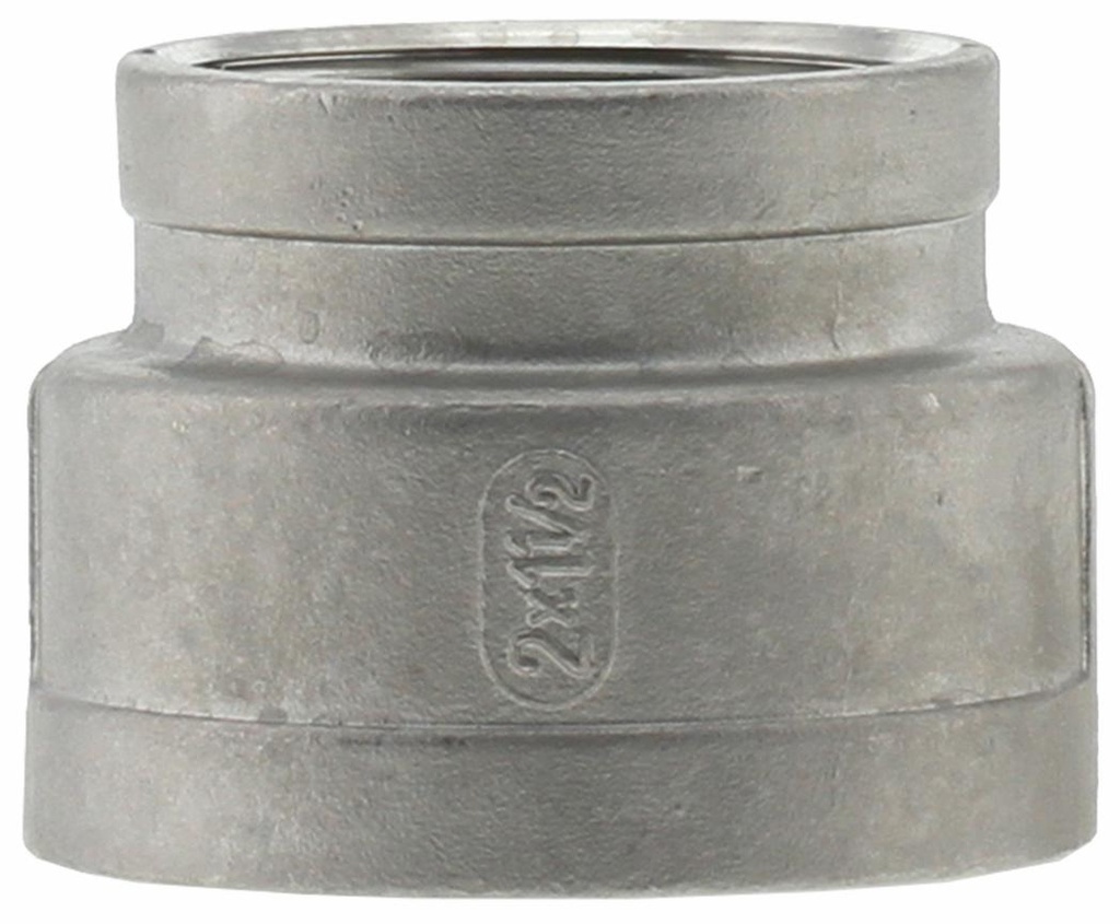 SS316RC-2015 - '2" x 1-1/2" 316SS Rcplg Iso4144'