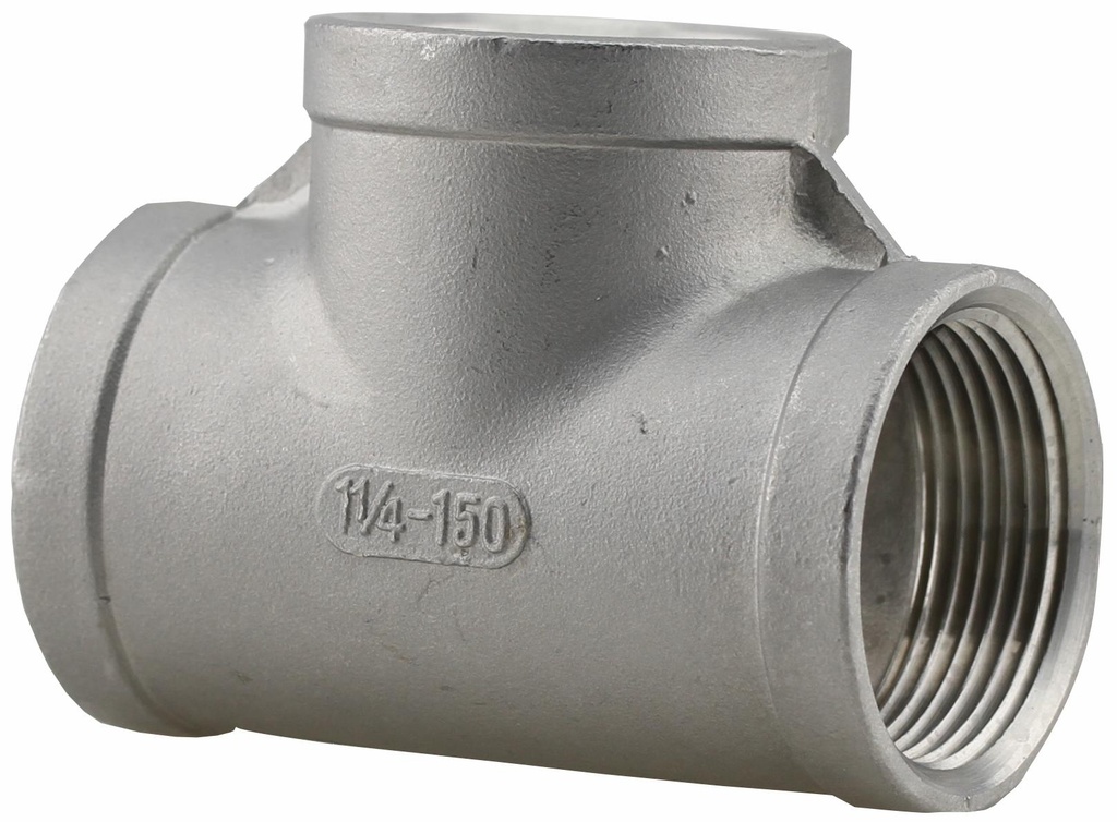 SS316T-12 - '1-1/4" 316SS Tee Iso4144'