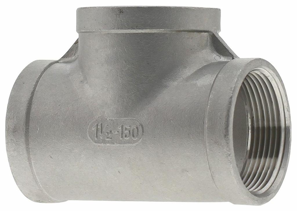 SS316T-15 - '1-1/2" 316SS Tee Iso4144'