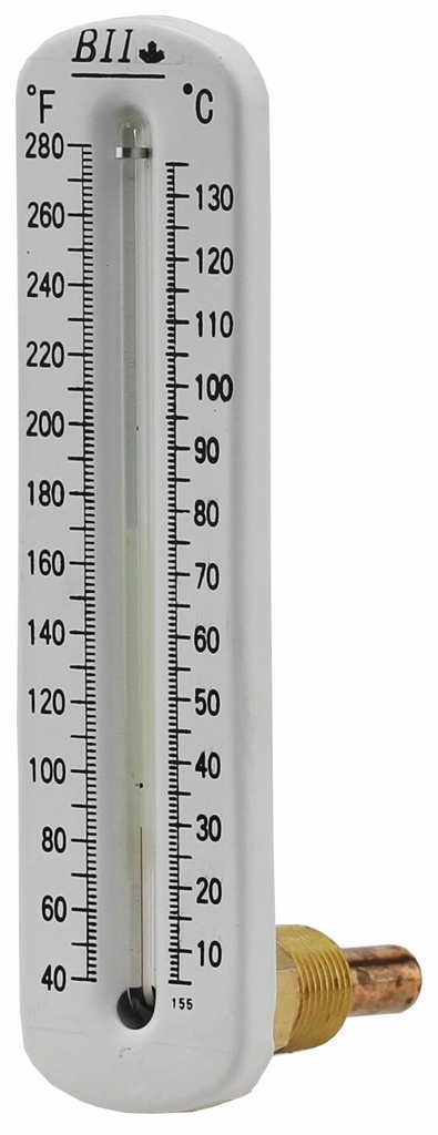 THW8-A2-280 - 'Hot Water Therm., Angle'