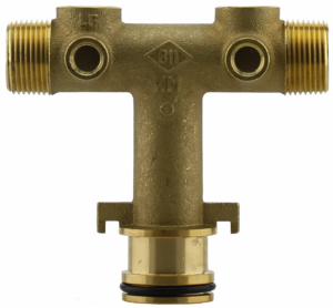 07TK-13S-2-WMNL - 'No Lead 1-1/4" x 6" Cntr-End Wellmate Tank Tee'