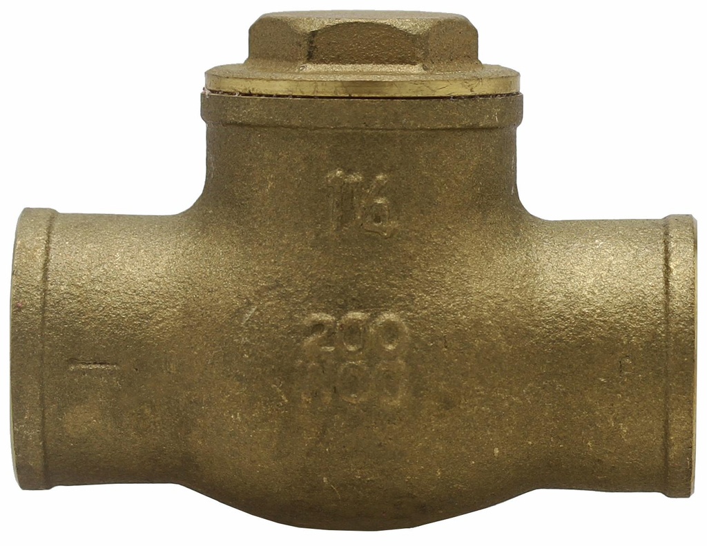 08060612NL - 'NO LEAD 1-1/4"CxC SWING CHECK'