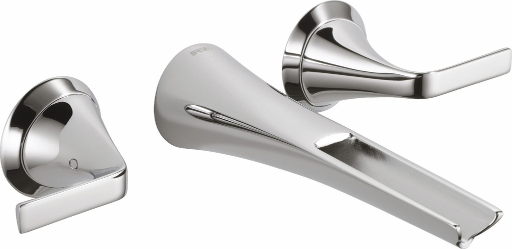 Sotria 2-Handle Wall Mount Bathroom Faucet Trim