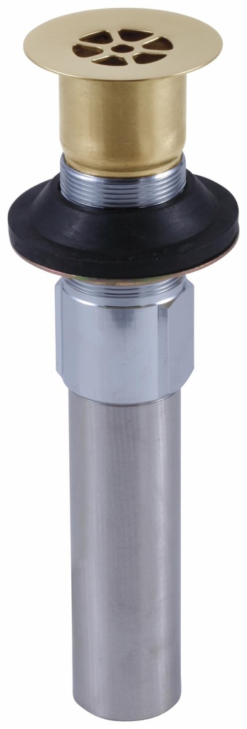 Grid Strainer Bathroom Sink Drain less Overflow