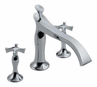 RSVP Roman Tub Cross Handle Kit