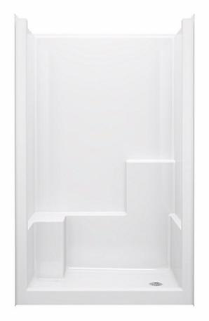 Ledward II 48" x 31" RH Drain Shower Stall with LH Seat