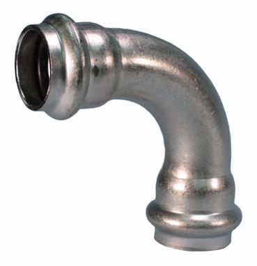 1" Vic-Press 90 Elbow 304 Stainless Style P586