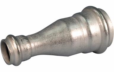 1" x 3/4" Vic-Press Concentric Reducer 304 Stainless Style P594