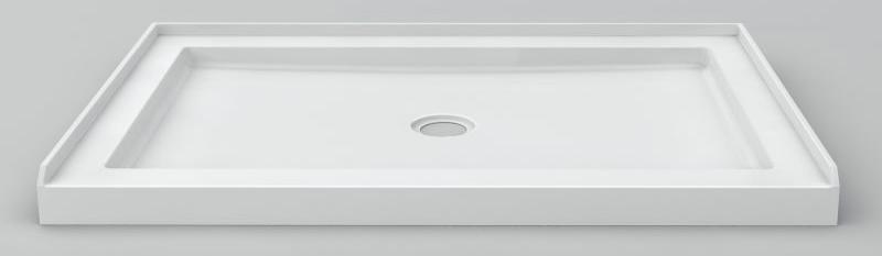 36" x 36" Single Threshold Shower Base 3-7/8"H
