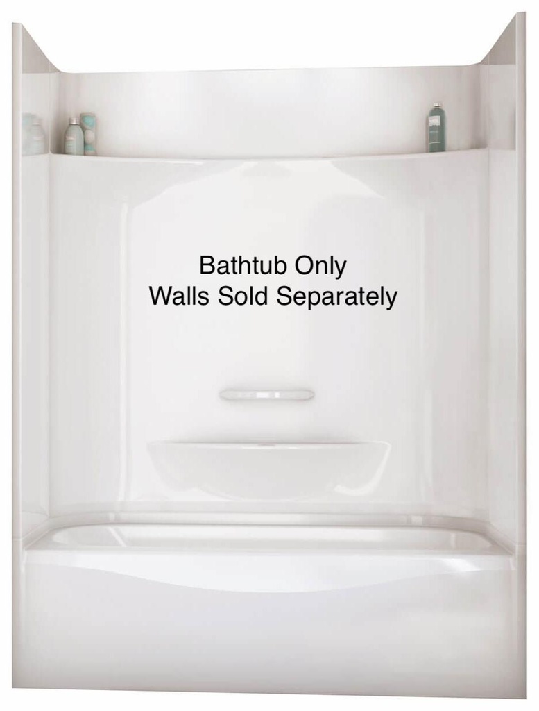 KDTS 3060 LH Drain Pinned Bathtub (Tub Only)