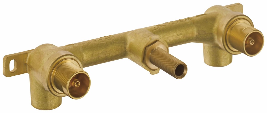 Rough-In for 2-Handle Wall Mount Bathroom Faucet