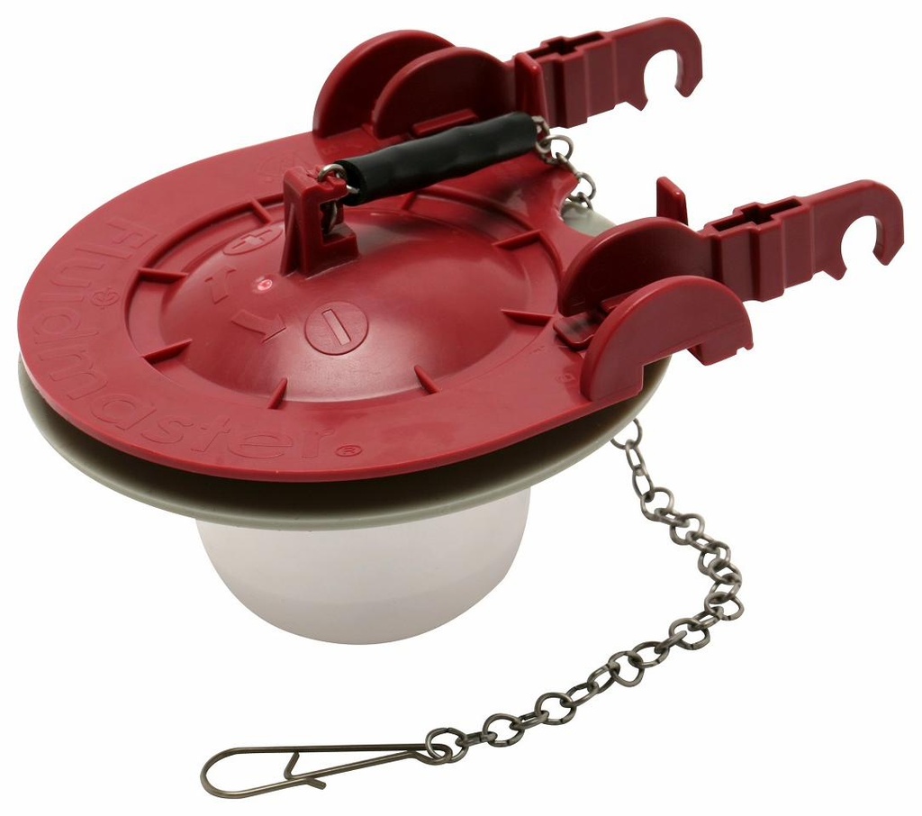 Universal Solid Frame Adjustable 3 Flapper with Silicone Seal (Fits 3 flush valves and Kohler 3)