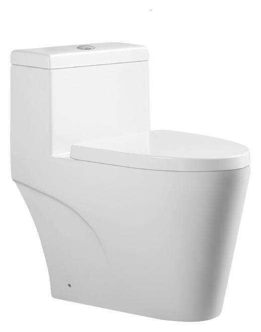Simmons Dual Flush 16.5" One-Piece Toilet