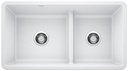 Precis U 1.75 Bowl Undermount Low Divide Silgranit Sink