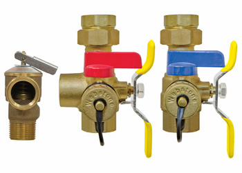 Isolator E-X-P E2 Tankless Water Heater Service Valve Kit 3/4" IPS