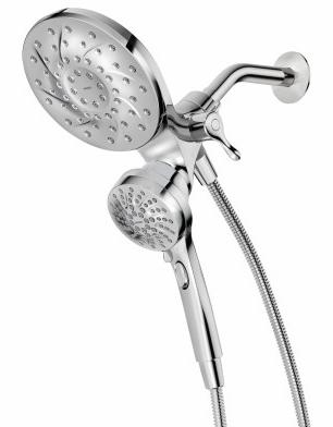 Engage Magnetix 6-Function Rainshower Shower Head and Hand Shower Combo