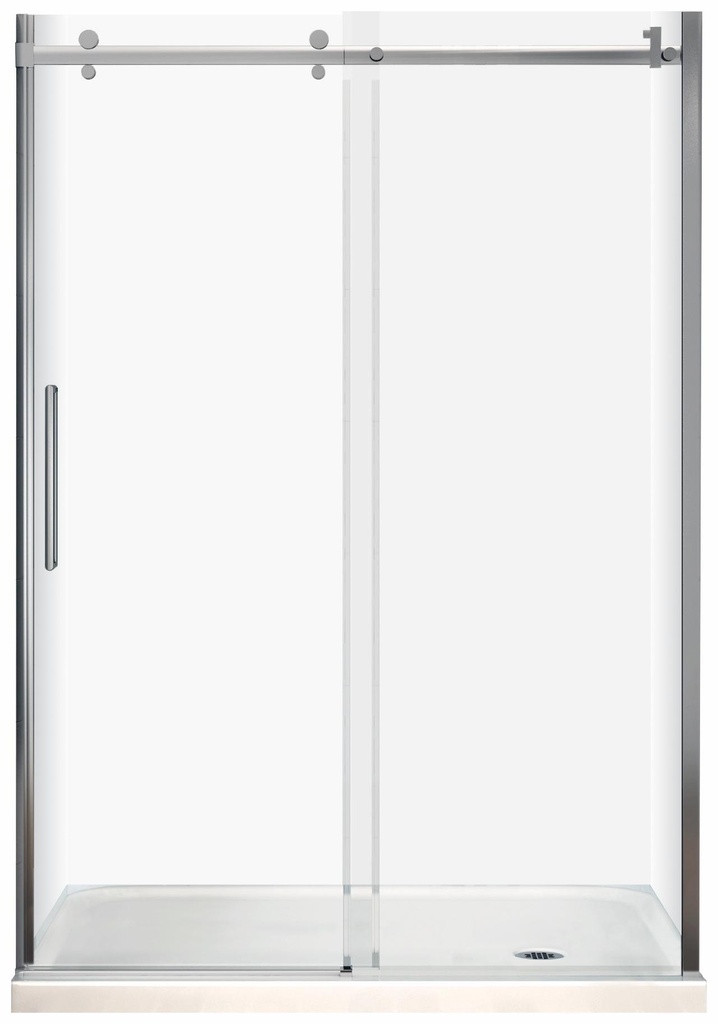 Halo 56.5-59" x 78.75" Alcove Sliding Shower Door