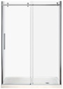 Halo 56.5-59" x 78.75" Alcove Sliding Shower Door