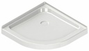 32" Neo-Round Center Drain Corner Shower Base