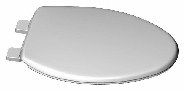 O.novo Soft Close Toilet Seat and Cover