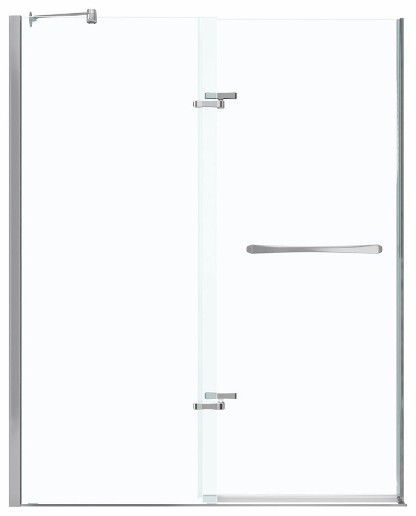 Reveal 71 56-59" x 71.5" Alcove Pivot Shower Door