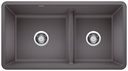 Precis U 1.75 Bowl Undermount Low Divide Silgranit Sink
