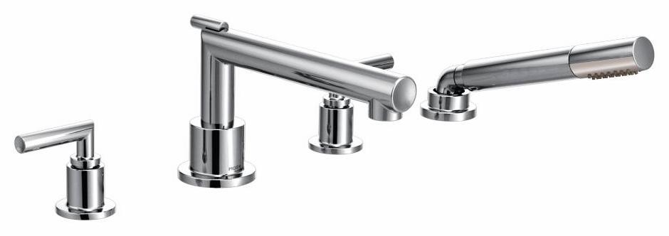 Arris Roman Tub Faucet Trim with Hand Shower