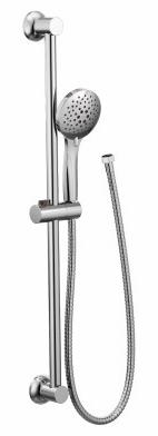 Eco-Performance 5-Function Hand Shower with Slide Bar