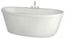 Jazz F 66" x 36" Center Drain Freestaning Tub