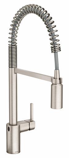 Align MotionSense Wave Pre-Rinse Kitchen Faucet with Spring Pulldown Spray